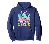 No Bunny Loves Me Like Jesus Pullover Hoodie