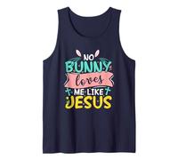 No Bunny Loves Me Like Jesus Tank Top