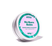 No Burn Balm by OYO - Razor Burn Relief Balm for Bikini Line, Underarms & Intimate Areas, 100% Natural, Fragrance-Free Soothing Formula with Shea Butter, Calendula & Mango Butter, 60 g