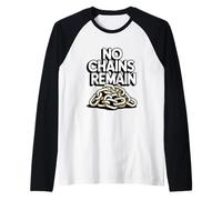 No Chains Remain Raglan Baseball Tee