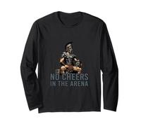 No Cheers in The Arena Warrior Design Long Sleeve T-Shirt