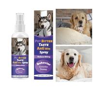 No Chew Spray 100ml | Pet Training Aid For Behavior Correction Home Protection | Safe Trainer Formula For Dogs Cats | Ideal For Indoor Use Lifestyle Care Hygiene Daily Routine
