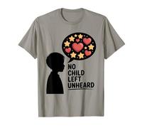 No Child Left Unheard Awareness T-Shirt