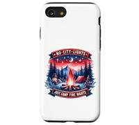 No City Lights Just Camp Fire Nights Hiking Nature Case for iPhone SE (2020) / 7/8