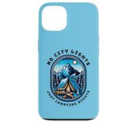 No City Lights Just Campfire Nights Camping Scene Outdoors Case for iPhone 13
