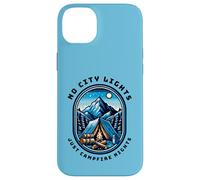 No City Lights Just Campfire Nights Camping Scene Outdoors Case for iPhone 14 Plus