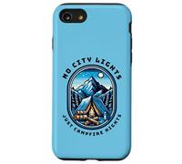 No City Lights Just Campfire Nights Camping Scene Outdoors Case for iPhone SE (2020) / 7 / 8