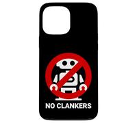 No Clankers Anti-AI No Artificial Intelligence No Automation Case for iPhone 13 Pro Max