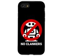 No Clankers Anti-AI No Artificial Intelligence No Automation Case for iPhone SE (2020) / 7/8