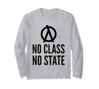 No Class No State Functional Programmer Black Text Design Long Sleeve T-Shirt