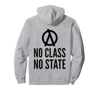 No Class No State Functional Programmer Black Text Design Pullover Hoodie