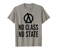 No Class No State Functional Programmer Black Text Design T-Shirt
