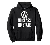 No Class No State Functional Programmer White Text Design Pullover Hoodie