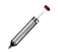 No Clog Desoldering Tool, Solder Sucker, 8-Inch Vacuum Pump with Aluminum Body, Solder Removal Hardware, Heavy Duty Suction Device with Heat Resistant Nozzle, Professional Tool with Silicone Tubes