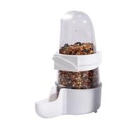 No Clutter Bird Feeder for Cage Food Container Water Dispenser Drinker Pet