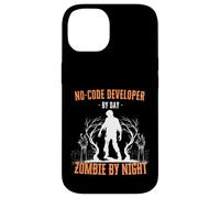 No-Code Developer by Day Zombie by Night Funny Halloween Case for iPhone 14