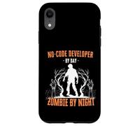 No-Code Developer by Day Zombie by Night Funny Halloween Case for iPhone XR