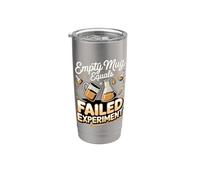 No Coffee Equals Failed Experiment Science Teacher Stainless Steel Insulated Tumbler