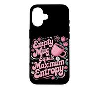 No Coffee Equals Maximum Entropy Case for iPhone 16