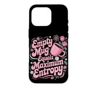No Coffee Equals Maximum Entropy Case for iPhone 16 Pro