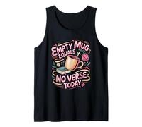 No Coffee Equals No Verse Today Sunday School Teacher Tank Top