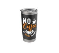 No Coffee No Bunco Lover Dice Game Coffee Lover Bunco Player Stainless Steel Insulated Tumbler