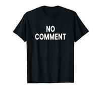 No Comment Value Graphic T-Shirt, Men, Black, XL