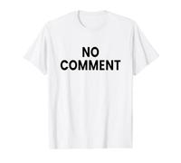 No Comment Value Graphic T-Shirt, Men, White, S