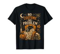 No Costume No Problem Socializing is Scary Funny Introvert T-Shirt