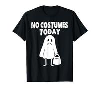 No Costumes Today Funny Sad Ghost Halloween Kids Boys T-Shirt