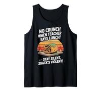 No Crunch When Teacher Says Lunch Mug Tank Top