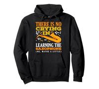 No Crying In Learning The Saxophone Saxophonist Pullover Hoodie