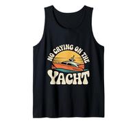 No Crying On The Yacht Luxury Boating Jokes - Tank Top