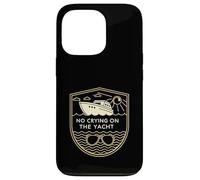 No Crying on the Yacht Retro Coastal Style Case for iPhone 13 Pro