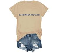 No Crying On The Yacht Shirt, No Crying On The Yacht T-Shirt Khaki