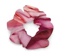 No Damage Scrunchies Elastics Hair Bands Elegant Rose Flower Soft Hair Ties for Women Men All Day Comfort All Hair Types