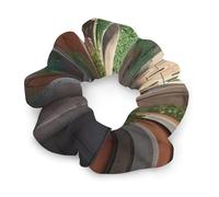 No Damage Scrunchies Elastics Hair Bands Street of Italy Soft Hair Ties for Women Men All Day Comfort All Hair Types