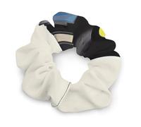 No Damage Scrunchies Elastics Hair Bands Vinyl Records And Tapes Soft Hair Ties for Women Men All Day Comfort All Hair Types