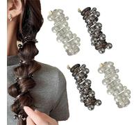 No Damage Soft Elastic Spiral Hair Ties, Elastic Spirals Hair Tie, Spiral Hair bobbles for Women, Hairs Tie Spirals, Twisted Hairs Wire Pony Hairwire, For Everyday Wear Special Occasions (4)