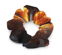 No Damage Soft Polyester Hair Ties Shattering of Skull Hair Scrunchie for Women Men Hair Accessories Great Gift for Holiday