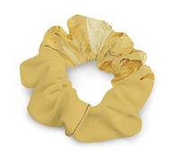 No Damage Soft Polyester Hair Ties Yellow Dried Petals Hair Scrunchie for Women Men Hair Accessories Great Gift for Holiday