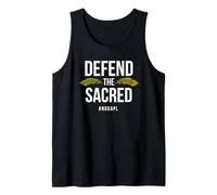 No DAPL T Shirt Defend The Sacred Design Tank Top