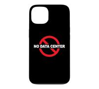 No Data Center - Simple Minimal Text Red Case for iPhone 13