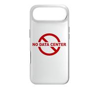 No Data Center - Simple Minimal Text Red Case for iPhone Air