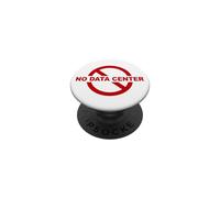 No Data Center - Simple Minimal Text Red PopSockets Adhesive PopGrip