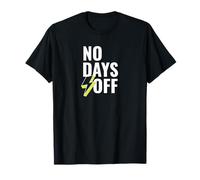 No Days Off Gym Motivation Hustle Graphic Tee T-Shirt
