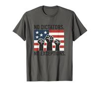No Dictators No Exceptions - Defend Democracy T-Shirt