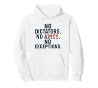No Dictators No Kings - Defend Democracy Pullover Hoodie
