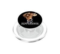 No Difference Pro Vegan Vegetarian Animal Lover Veggie Vegan PopSockets PopGrip for MagSafe