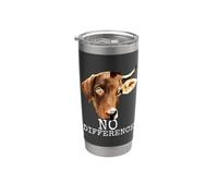 No Difference Pro Vegan Vegetarian Animal Lover Veggie Vegan Stainless Steel Insulated Tumbler